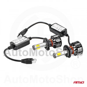 LED H7 6500K SUPERWHITE KOMPLEKTS Auto Spuldze 12V