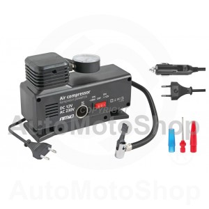 12V 220V 18bar 250PSI 3m 50cm Auto Moto Mājas gaisa kompresors elektriskais pumpis