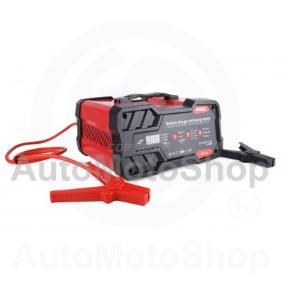 AGM GEL Lādētājs 12A Startētājs 75A auto startēšanas ierīce JUMP START 12V