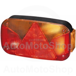 Oriģinālais Piekabes Lukturis 12V Hella (Vācija) Kreisā puse 2VB 998 232-011 