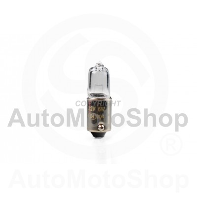 H6W BAX9s 6W Halogēnā spuldze auto 12V