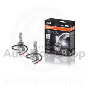 LED H7 6000K SUPERWHITE PX26d LEDriving® 2pcs 5 years car bulb 12V 24V 14W OSRAM