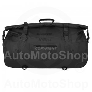 Waterproof moto bag Aqua T-20 Black Oxford OL450 OL994