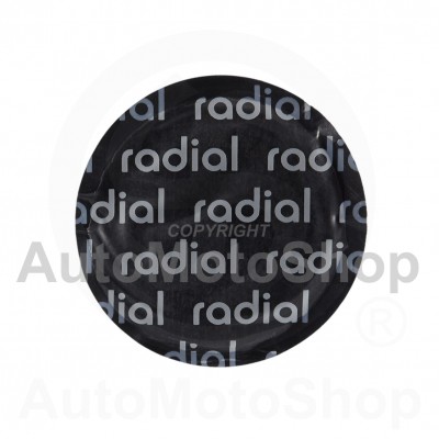 Radial tire repair patch 57mm 16201