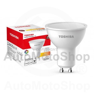 LED TOSHIBA PAR16 4.5W (50W) 345Lm 3000K 80Ra ND 120D GU10 Spuldze Lampa