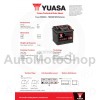 Auto akumulators 12V 45Ah 440A 175x175x207 YUASA YBX3063