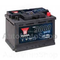 Auto akumulators 12V 60Ah 640A 242x175x190 START-STOP AGM YUASA YBX9027