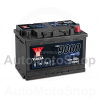 Auto akumulators 12V 70Ah 760A 175x190x278 START-STOP AGM YUASA YBX9096