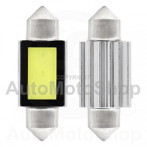 LED CANBUS COB3 Festoon C5W C10W C3W 36mm White 12V
