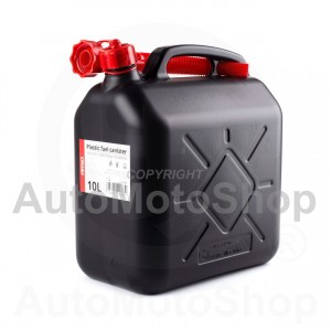 AMiO Plastmasas degvielas kanna 10L, melna