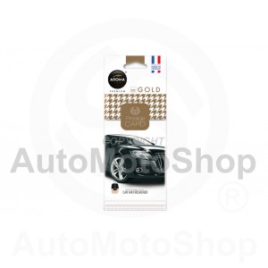 Auto gaisa atsvaidzinātājs AROMA PRESTIGE CARD GOLD