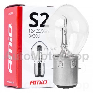 Halogēnās spuldzes S2 12V 35/35W BA20d 1gab