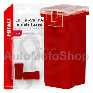 Auto JapVal PAL Sieviešu drošinātāji 50A AMIO-03439