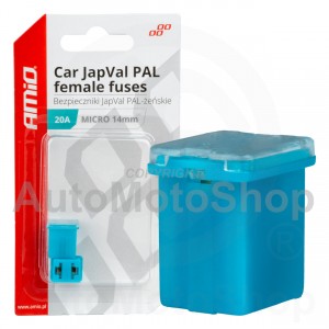 Auto JapVal PAL Sieviešu drošinātāji 20A AMIO-03451
