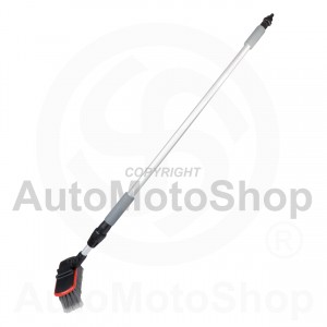 Teleskopiskā caurplūdes mazgāšanas birste 97-160 cm AMIO-01045