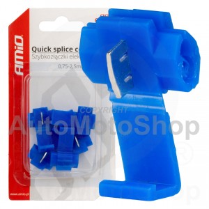Quick Connect Connector 0,75-2,5mm2 15A 5gab blistera