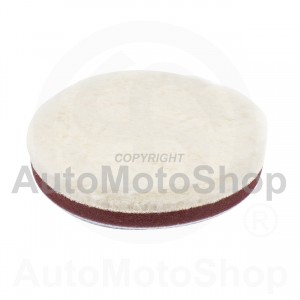 Wool polishing pad MEDIUM 125mm AMIO-03705