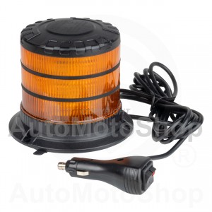 Lieljaudas LED brīdinājuma spuldze W30M 12V 24V AMIO-04111