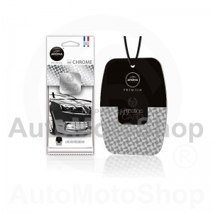 Auto gaisa atsvaidzinātājs AROMA PRESTIGE CARD CHROME